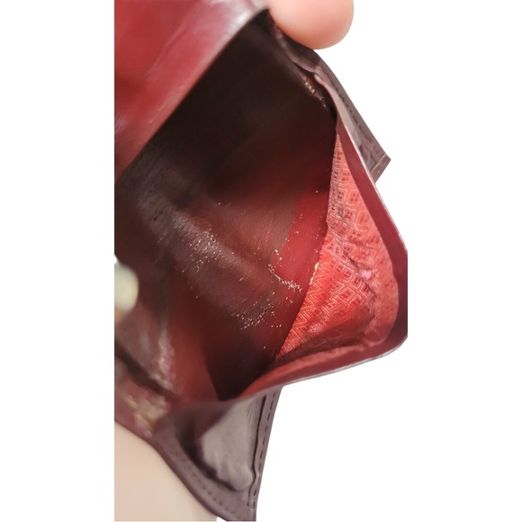 🇫🇷 🗝️ Authentic Vintage Cartier Burgundy Leather Key Holder | Paris 🗝️🇫🇷 - Picture 5 of 11